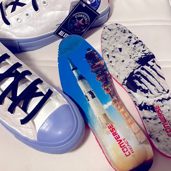 New Converse All-Star 100 Spacesuits Hi NASA Chuck Taylor - Picture 10 of 13